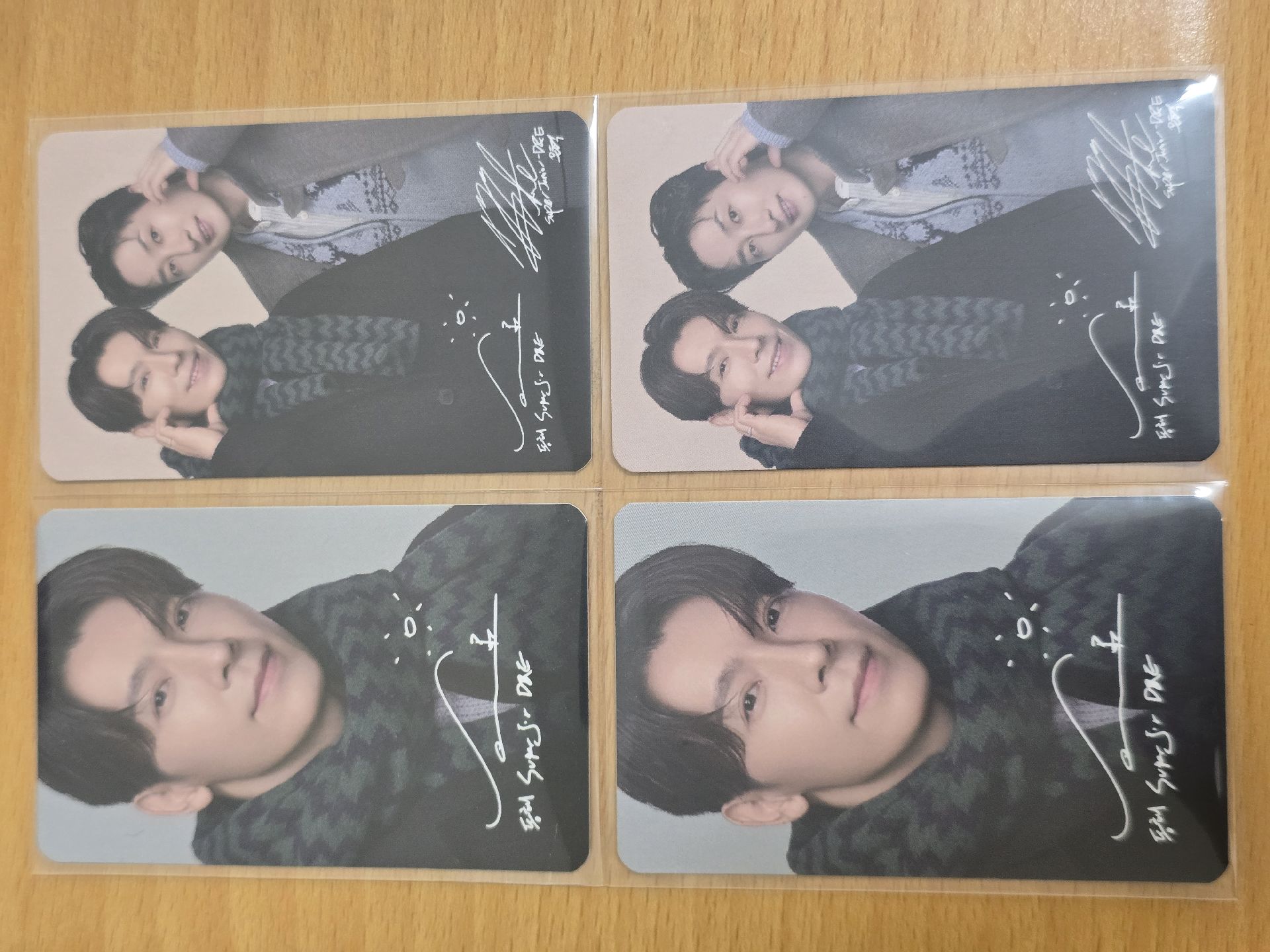 D＆E 7-11代言卡（四張不拆）