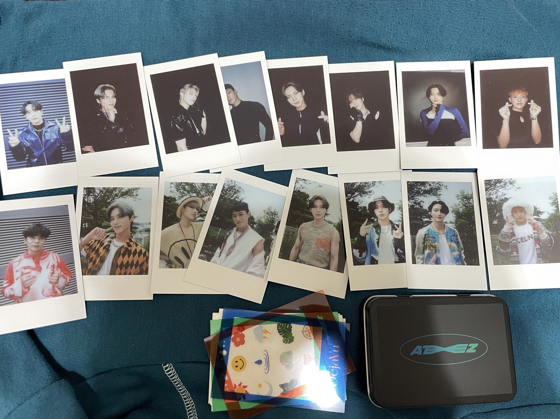 整組售 週邊鐵盒卡含全員拍立得+週邊小卡組 Fever pt.3 subk 周邊卡 