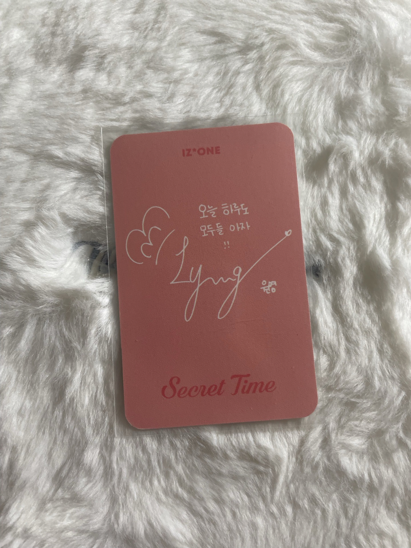 有損 員瑛 Secret Time 年曆卡 兔員