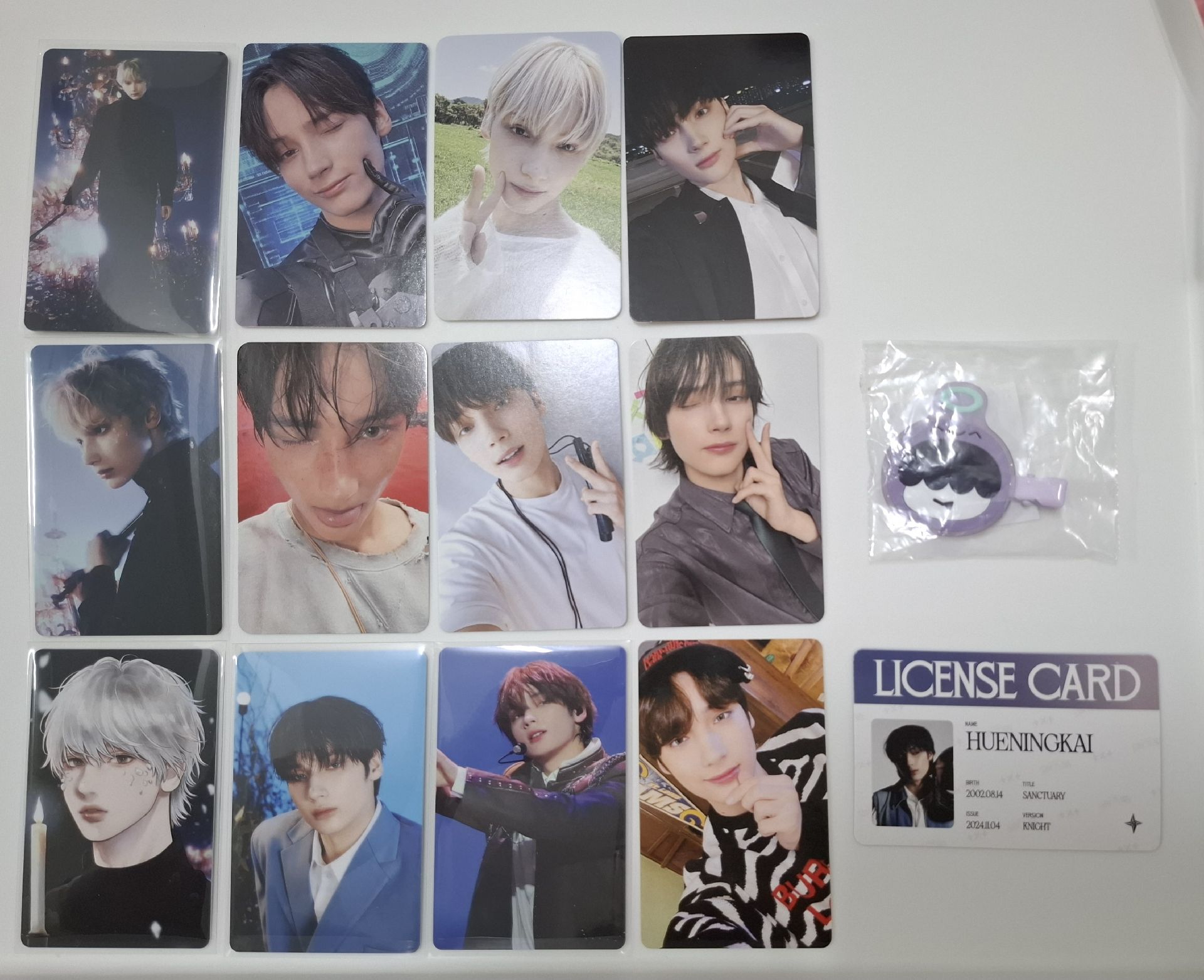 TXT 休寧小盤+日巡髮夾