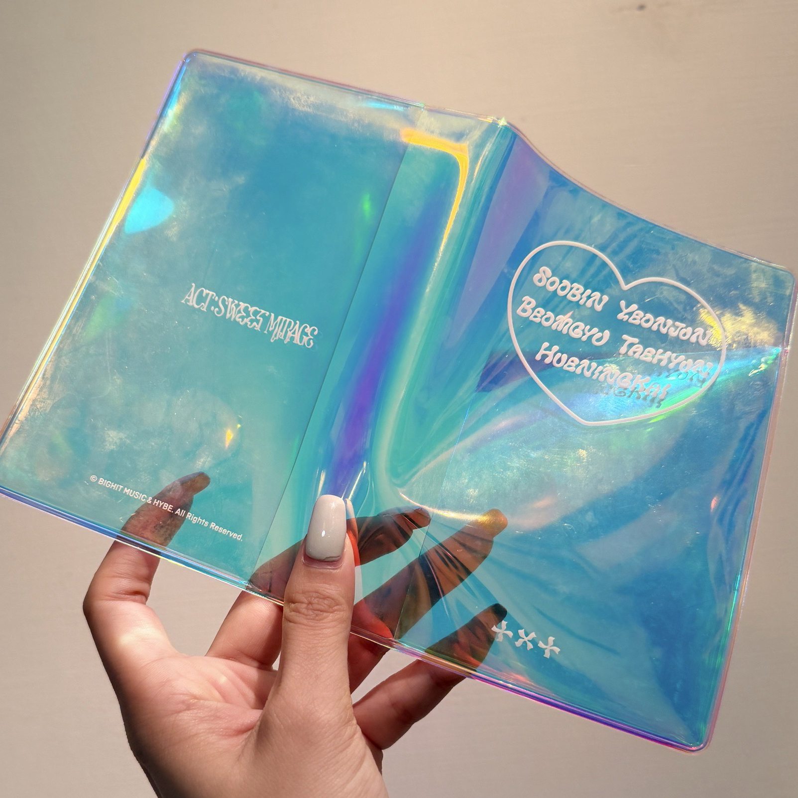 TXT 23年台北巡演購入 護照套