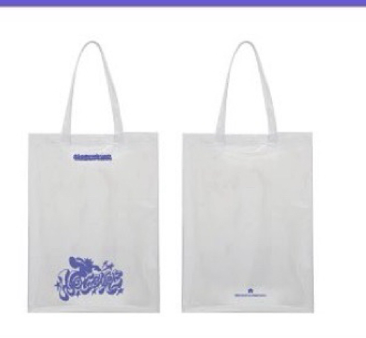 No Genre LA快閃店限定透明提袋