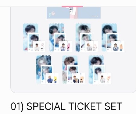 (現貨）票卡組旻城玟