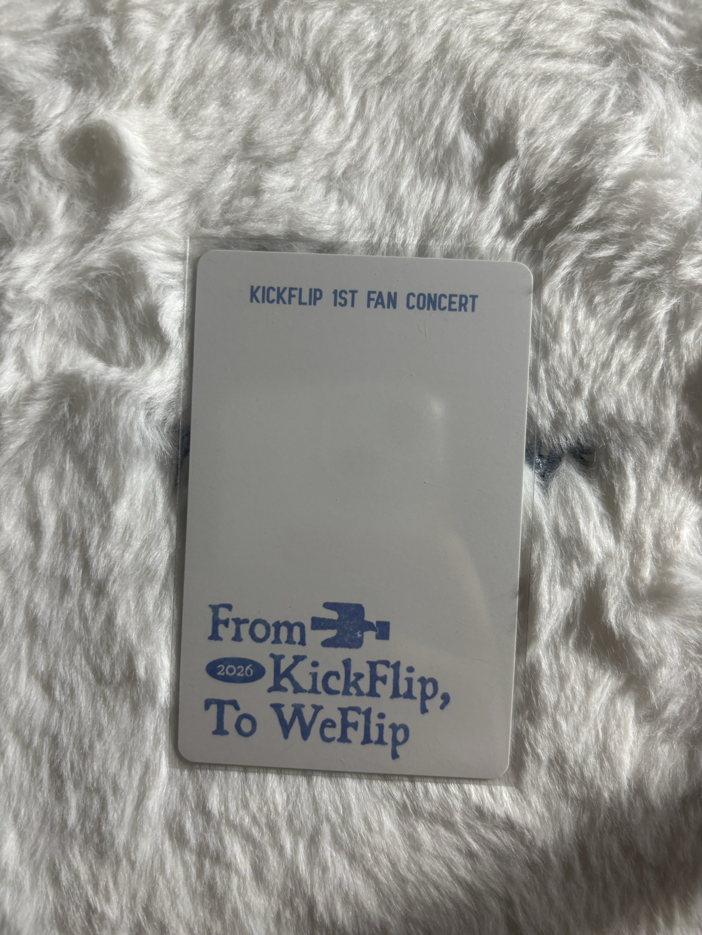 東花、啟訓、旻帝、東玹 1st FC 線下 滿額卡 