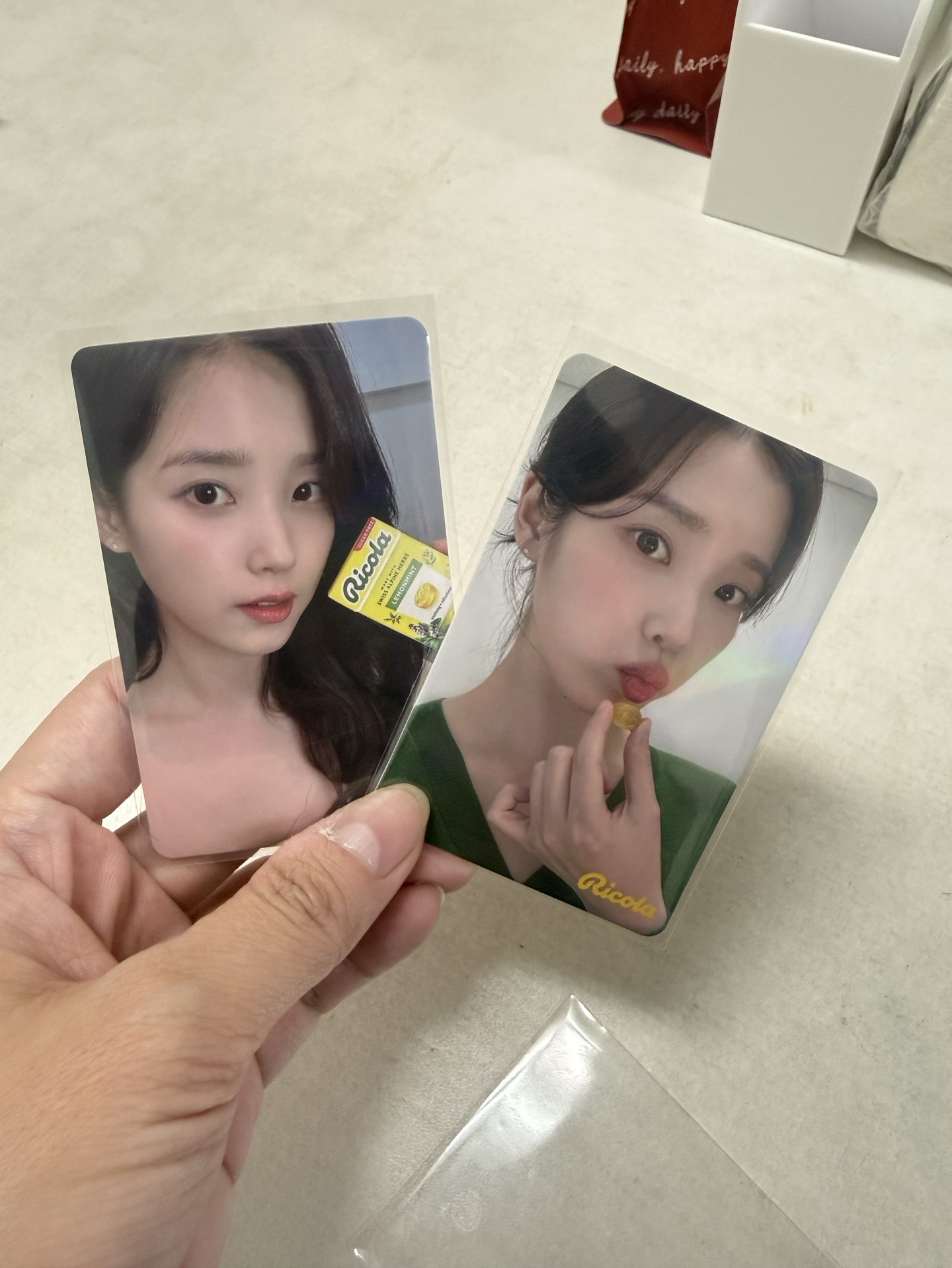 利口樂  7-11/全家超商 代言卡 