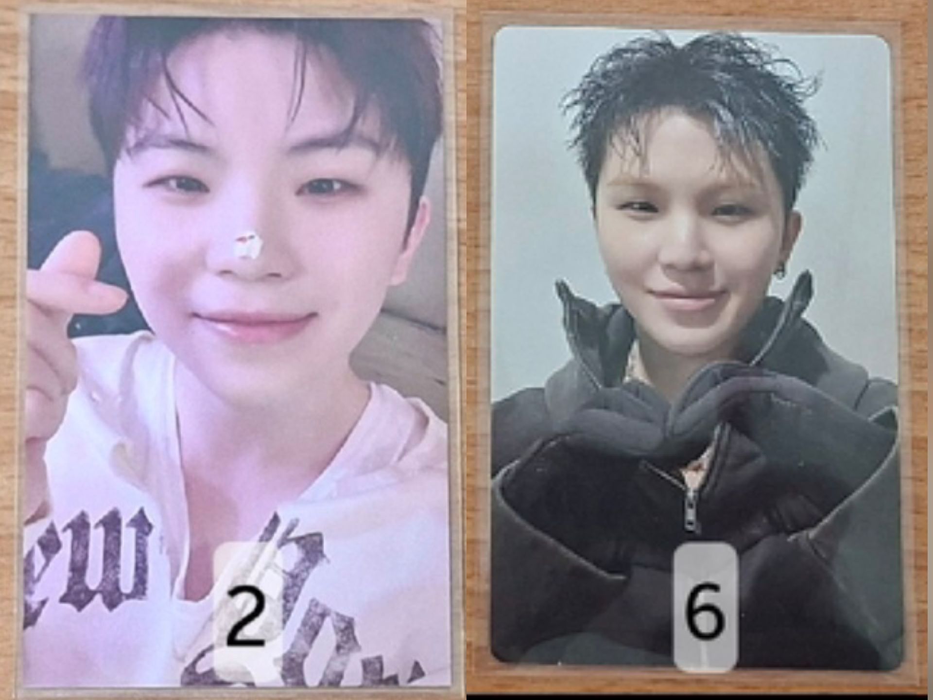 勳.榮 小卡/ hoshi woozi