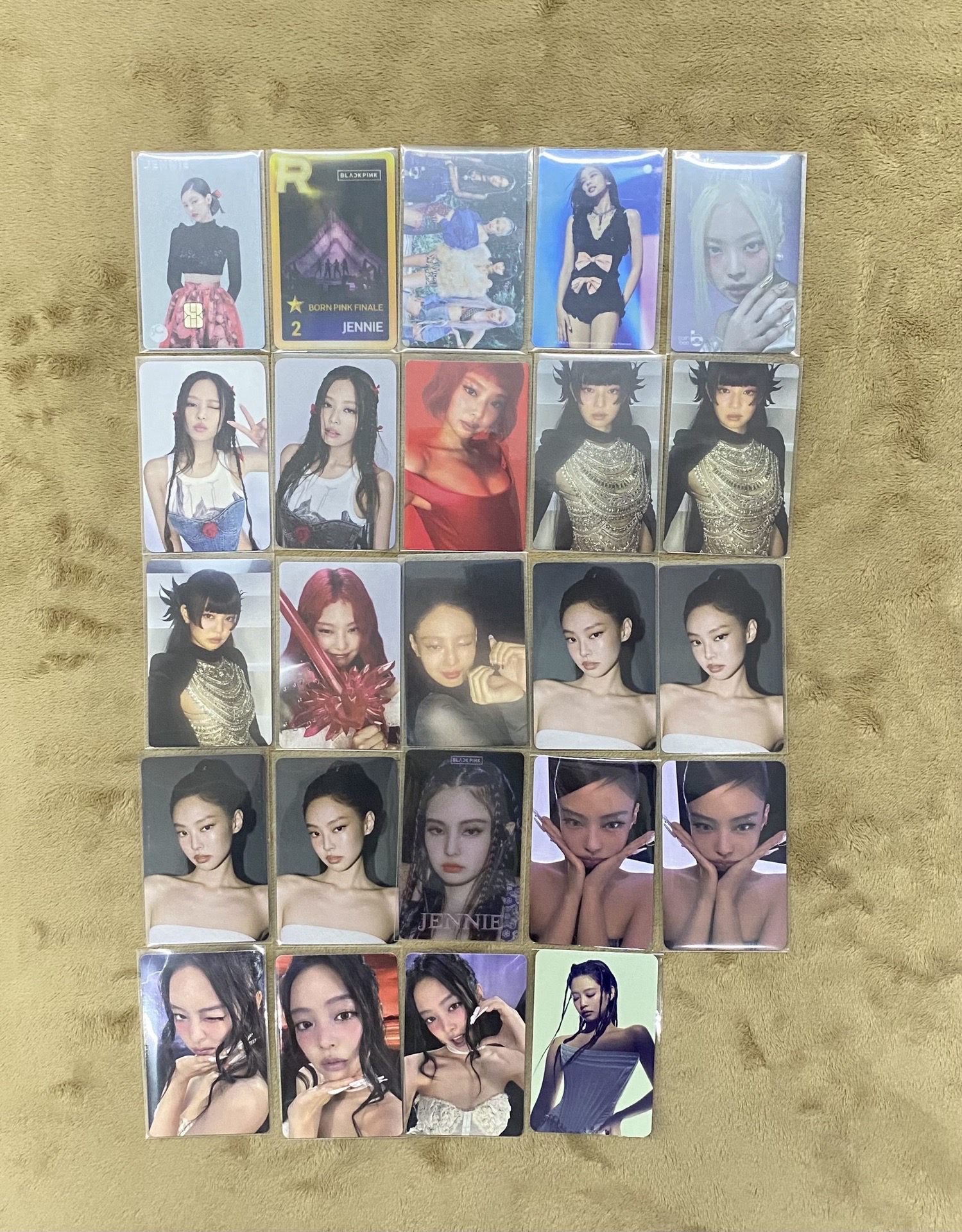 blackpink jennie 小卡