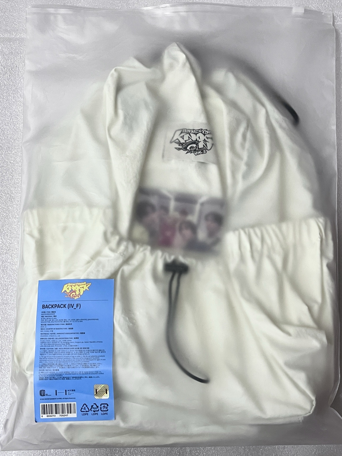 KNOCK ON Vol.1 仁川 後背包 