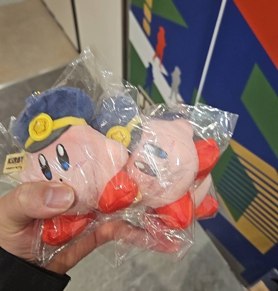 卡比站長系列 檢票員卡比吊飾