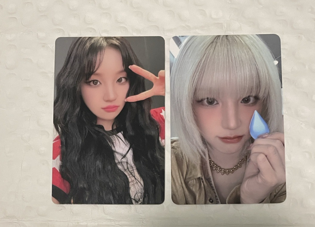 i-dle 雨琦哭哭+電影限定特典小卡