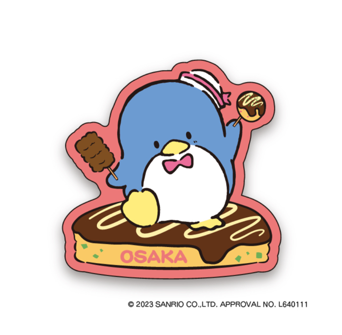 三麗鷗 大阪限定徽章