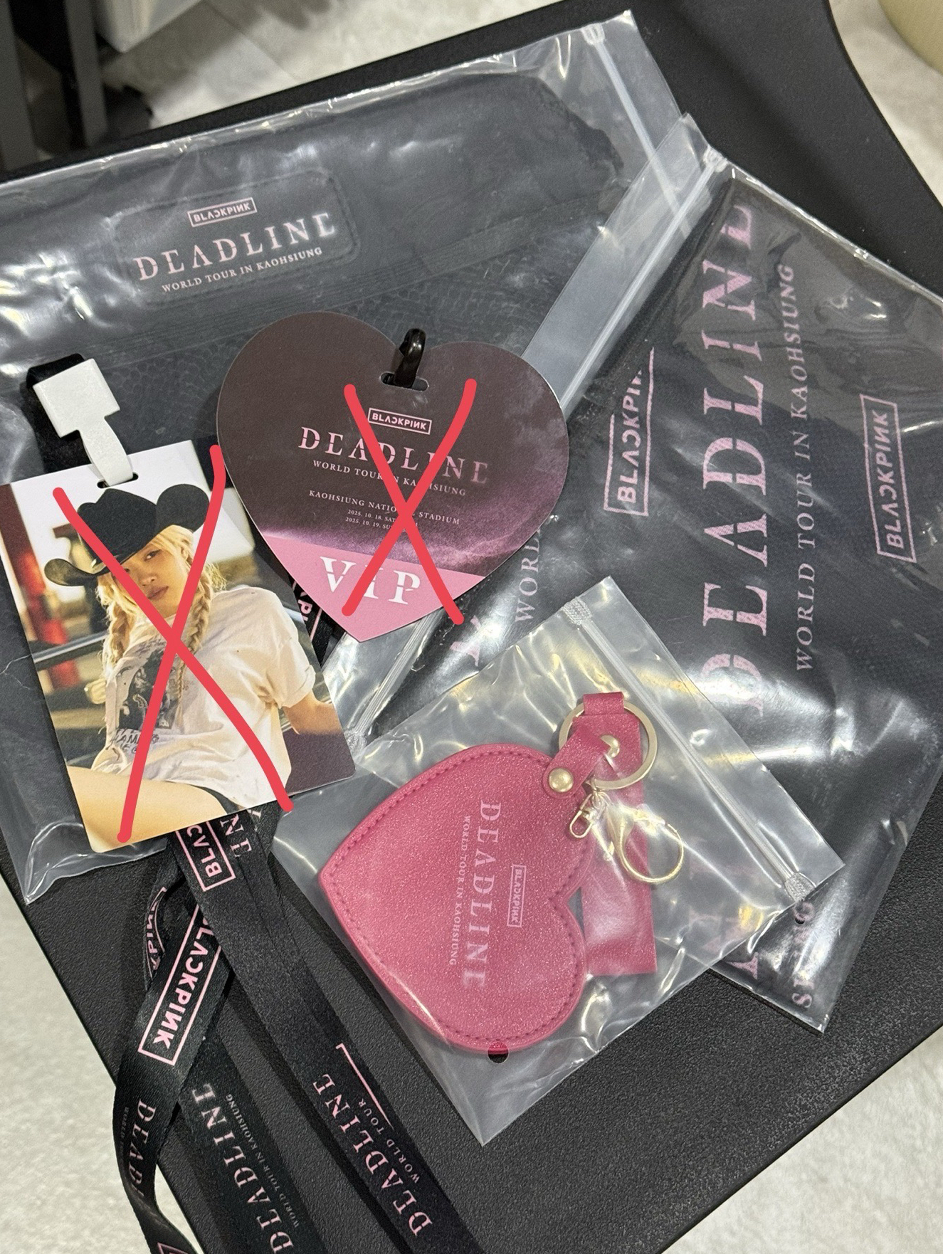 BLACKPINK 三巡 入場禮 高雄場vip禮