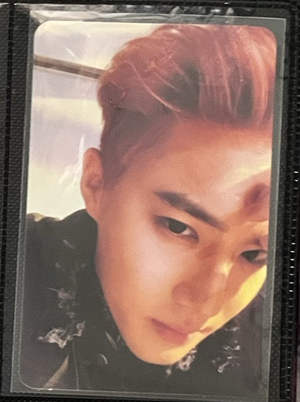 lotto專輯小卡SUHO金俊勉