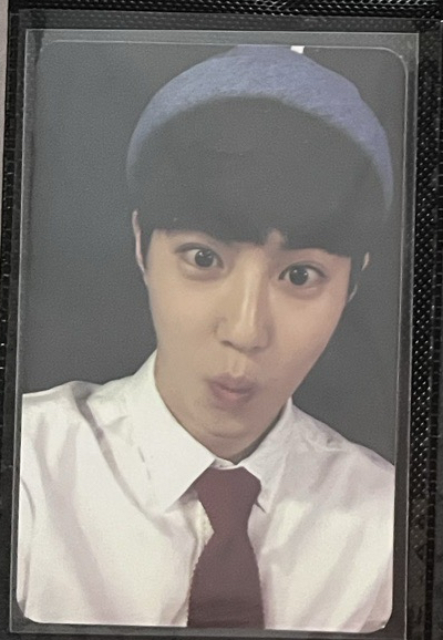 love me right專輯小卡SUHO金俊勉