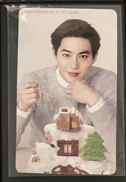 冰淇淋小卡SUHO金俊勉