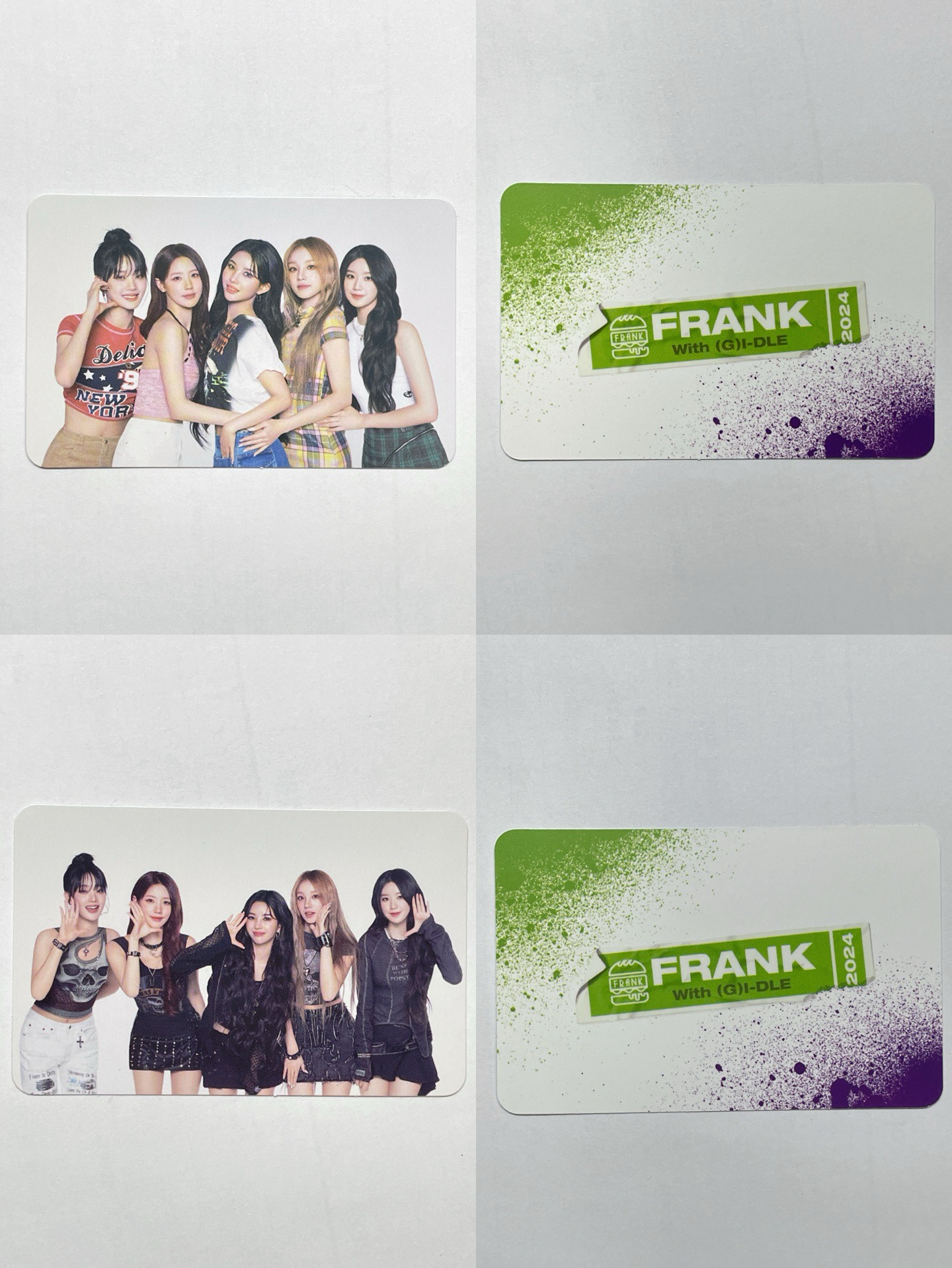 Frank Burger  代言卡*2