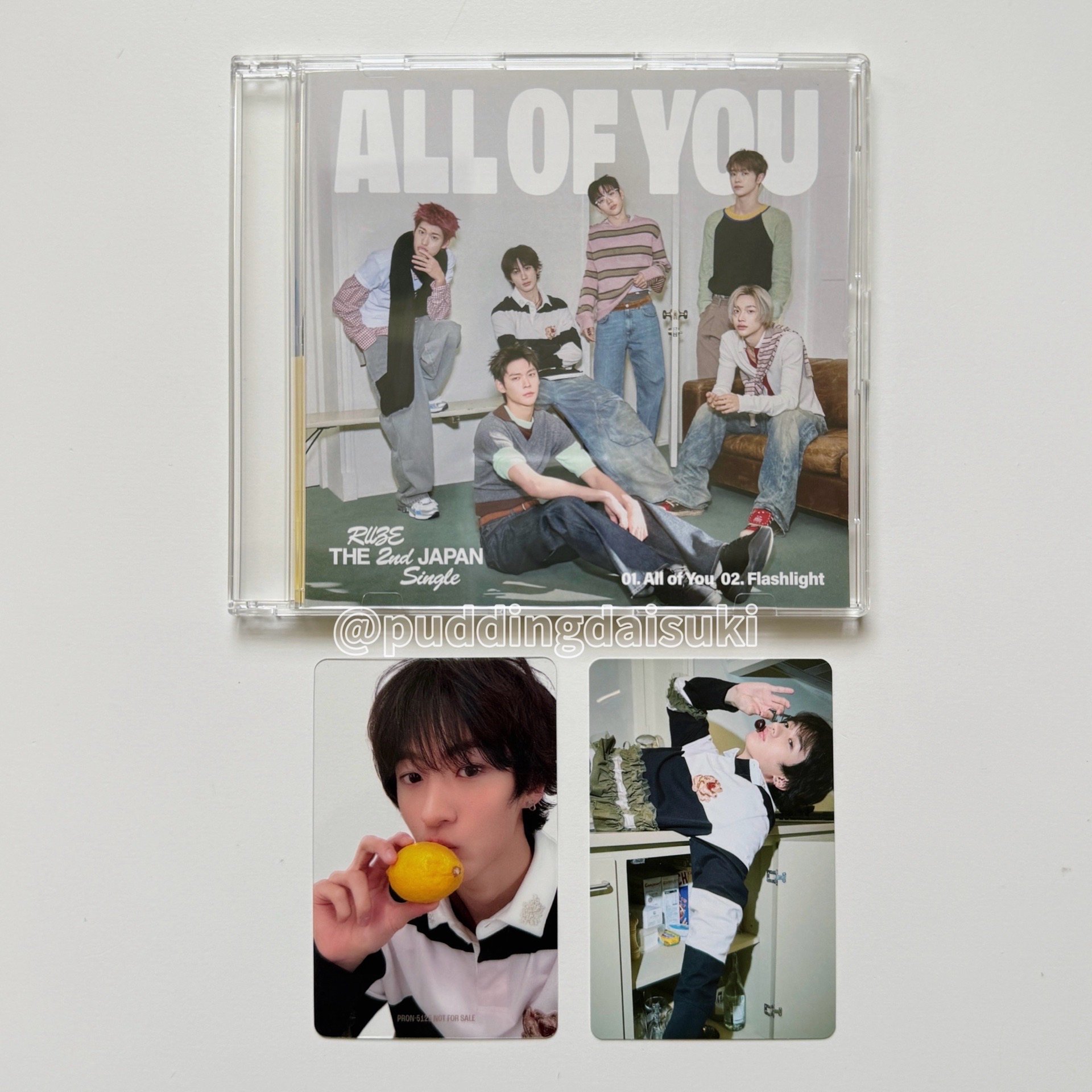 RIIZE｜日單 ALL OF YOU ANTON 東蛋盤（1專2卡）
