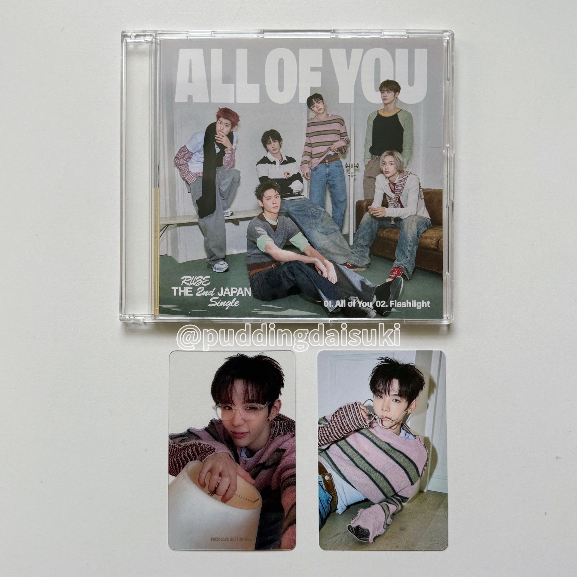 RIIZE｜日單 ALL OF YOU 將太郎 SHOTARO 東蛋盤（1專2卡）