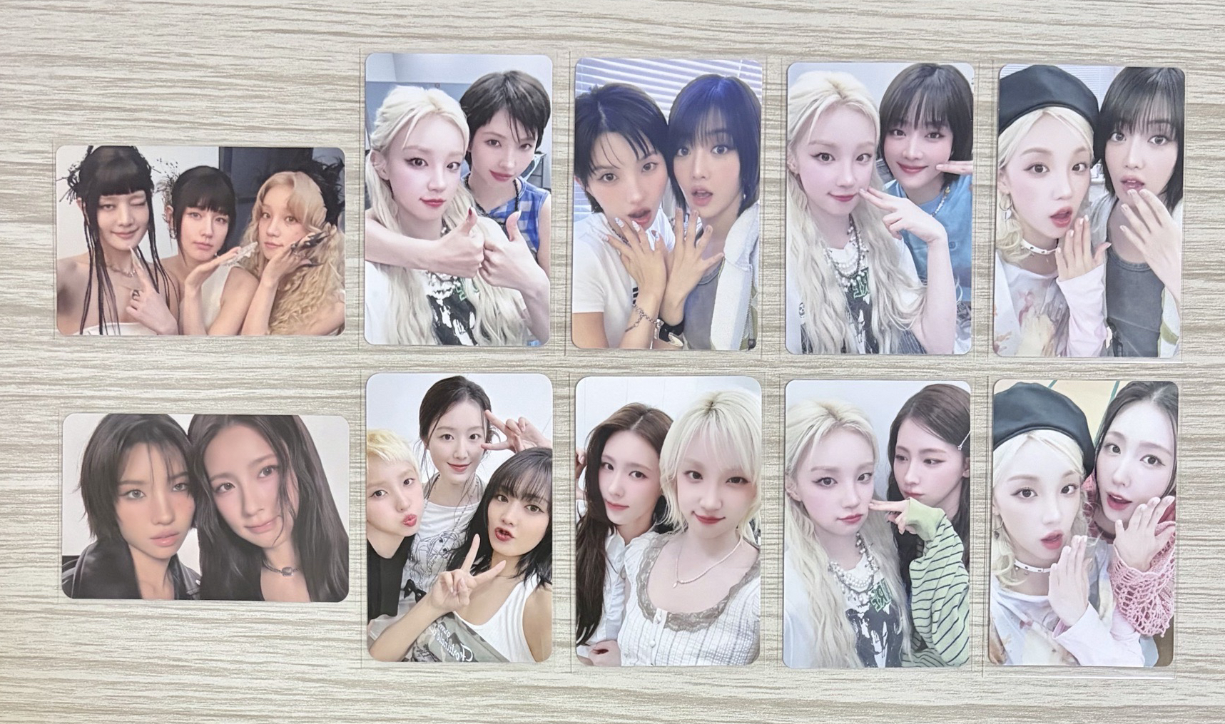 i-dle 團卡分隊卡 小卡盤 可單出