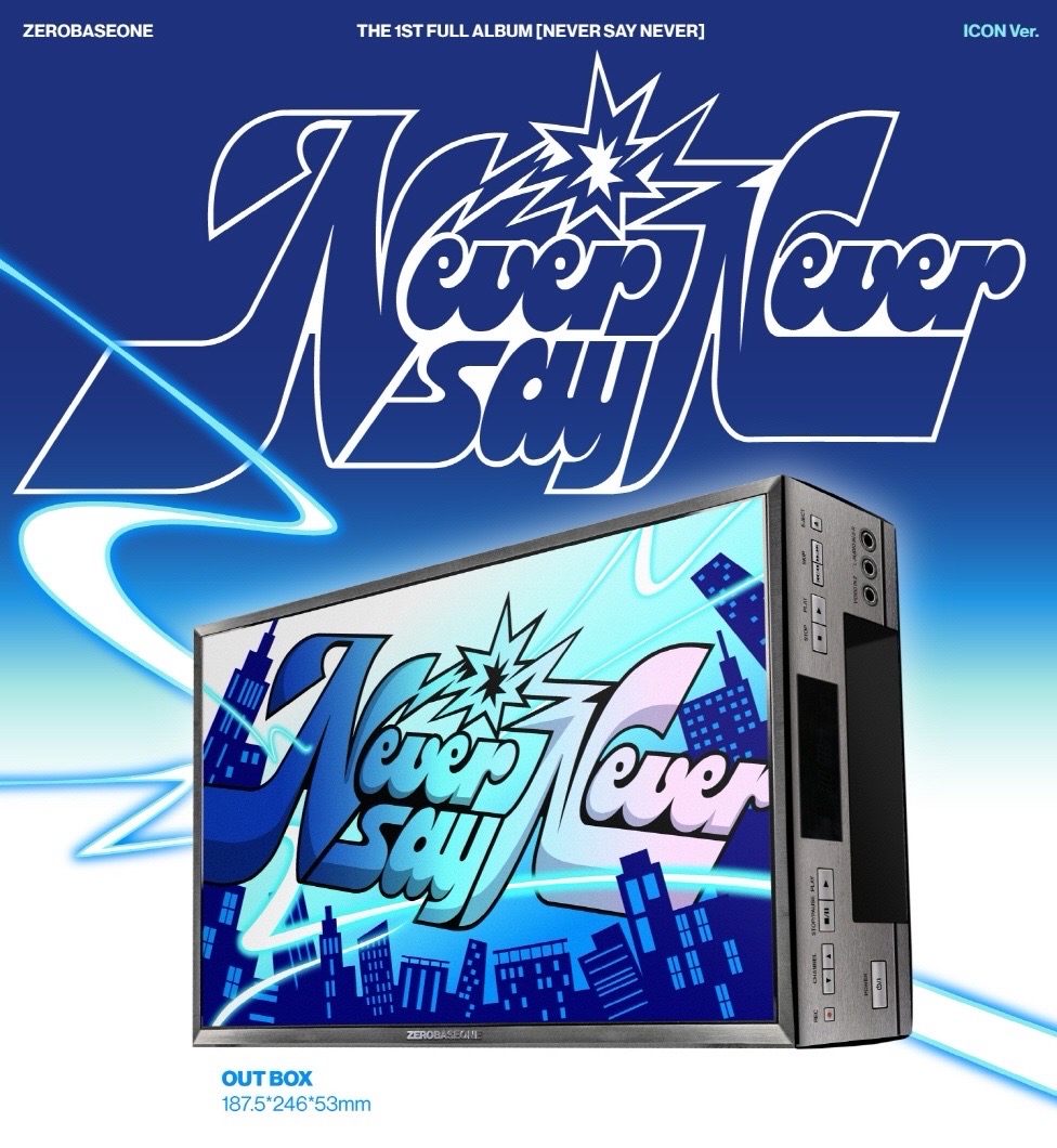 全新未拆 ZEROBASEONE NEVER SAY NEVER ORDINARY ver. / ICON ver. 
