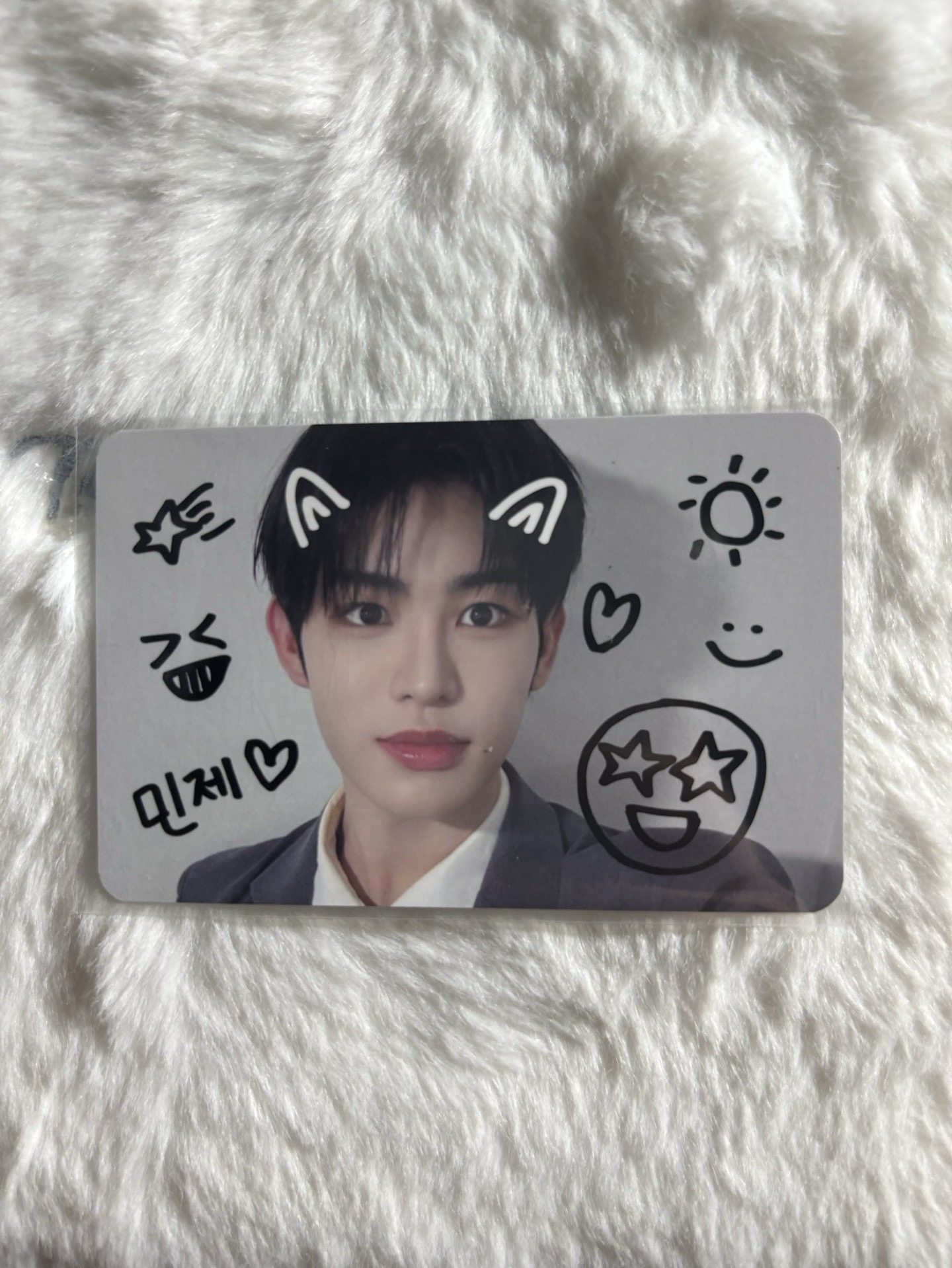 旻帝 迷二 ms 個簽1.0 簽售卡 寵物鏡頭ver.