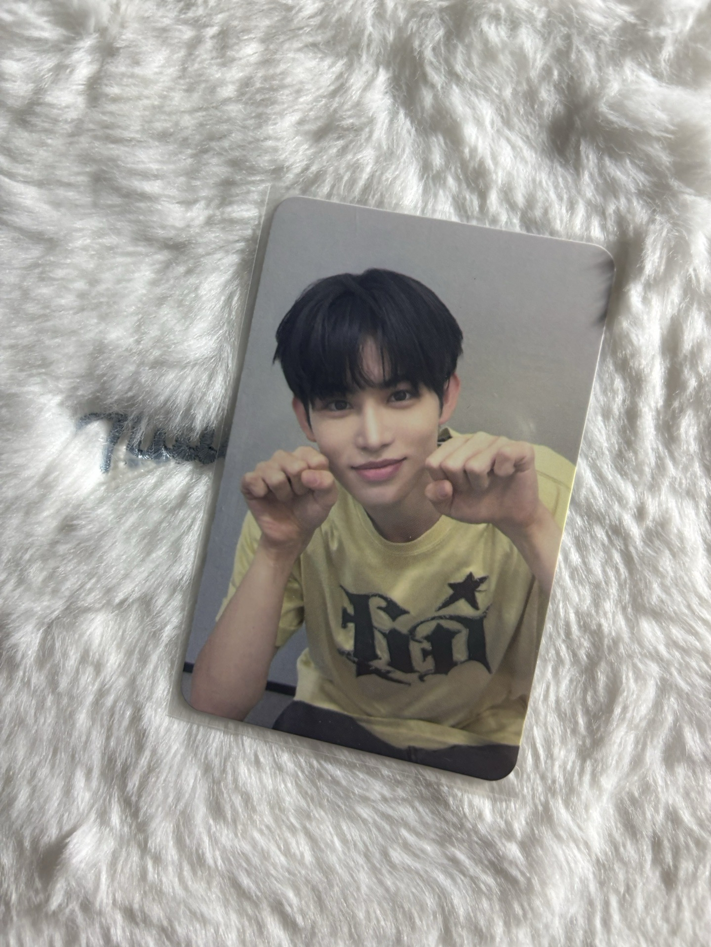 旻帝 迷二 數星星 上海中簽 抽選卡 手渡卡