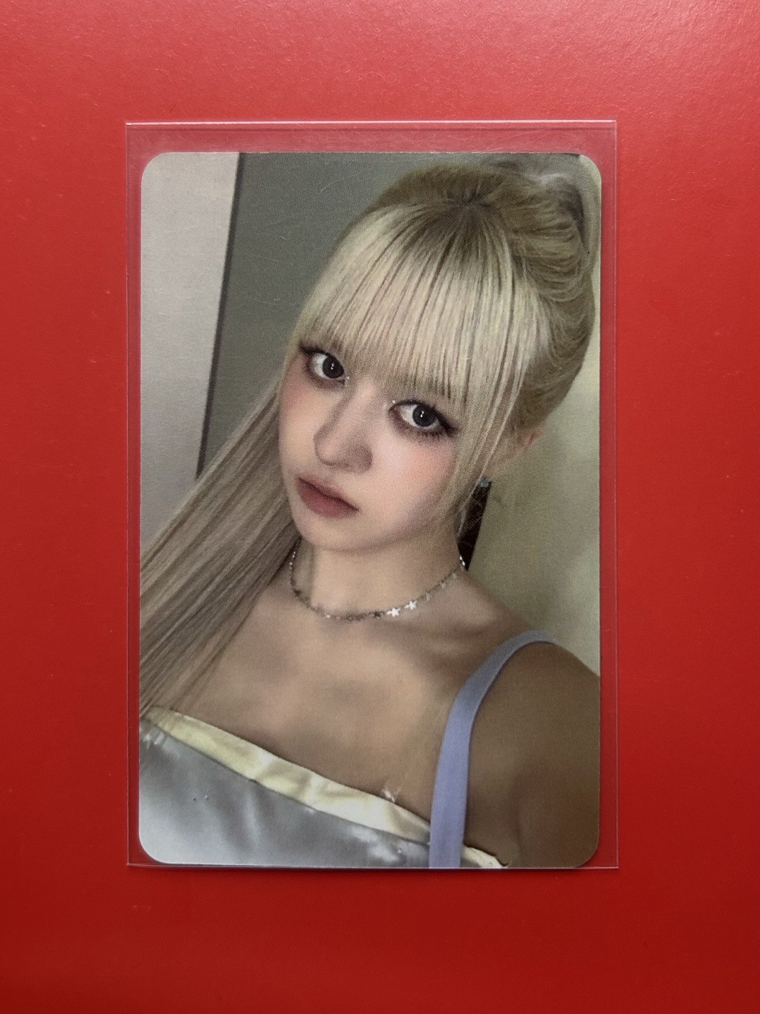 NMIXX 高馬尾藍白莉 中文卡背