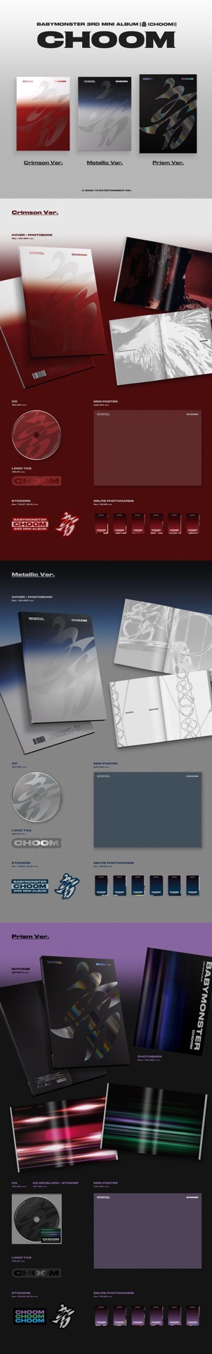 BABYMONSTER 3rd Mini Album CHOOM 