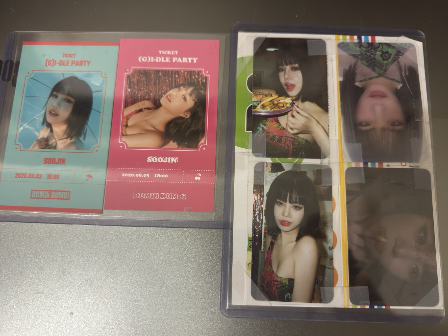 i-dle 穗珍 Dumdi Dumdi 配置 卡 邀請函