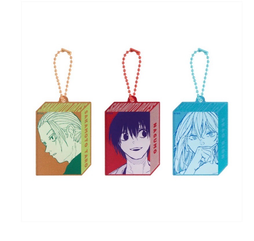 坂本日常 吊飾jcc同期三人