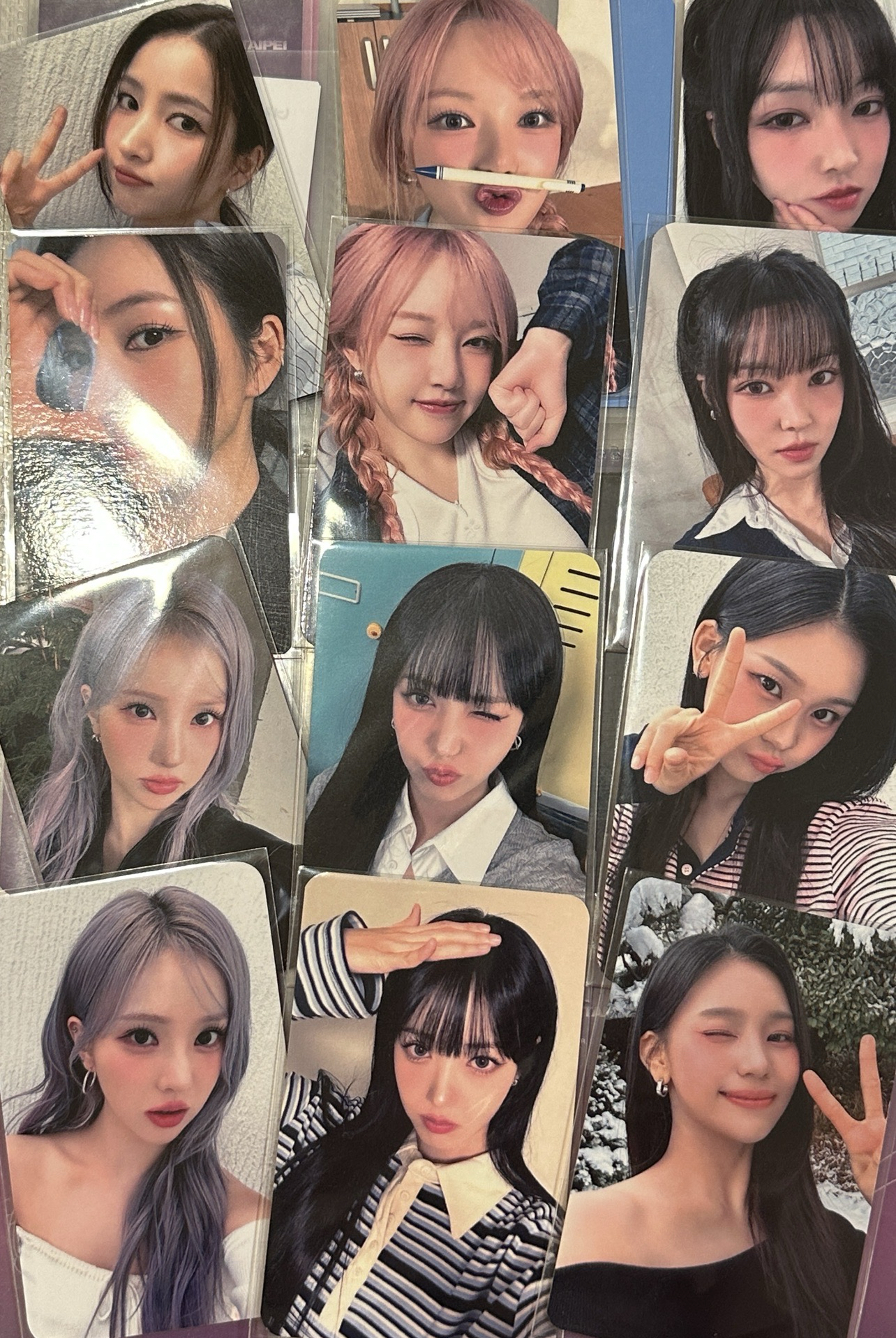 GFRIEND 十週年台北場週邊小卡組