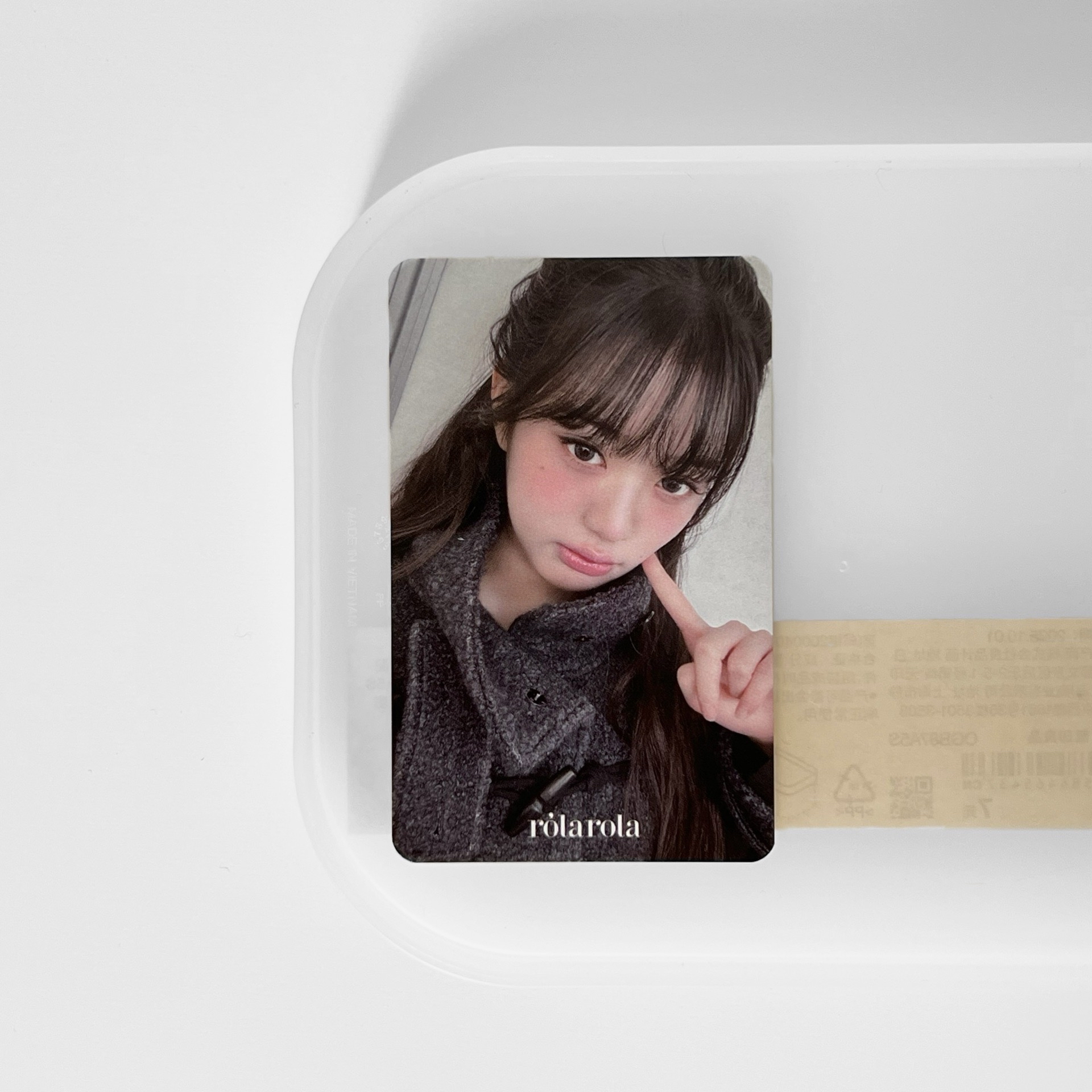 【現貨】IVE 張員瑛 rolarola 7.0 代言卡