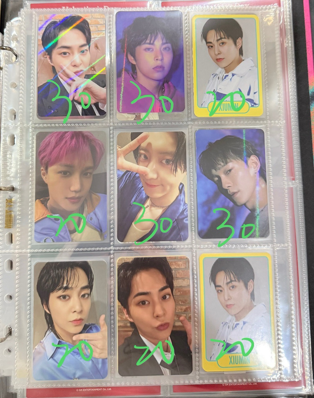 金珉錫/金鍾大/金鍾仁/金俊勉小卡