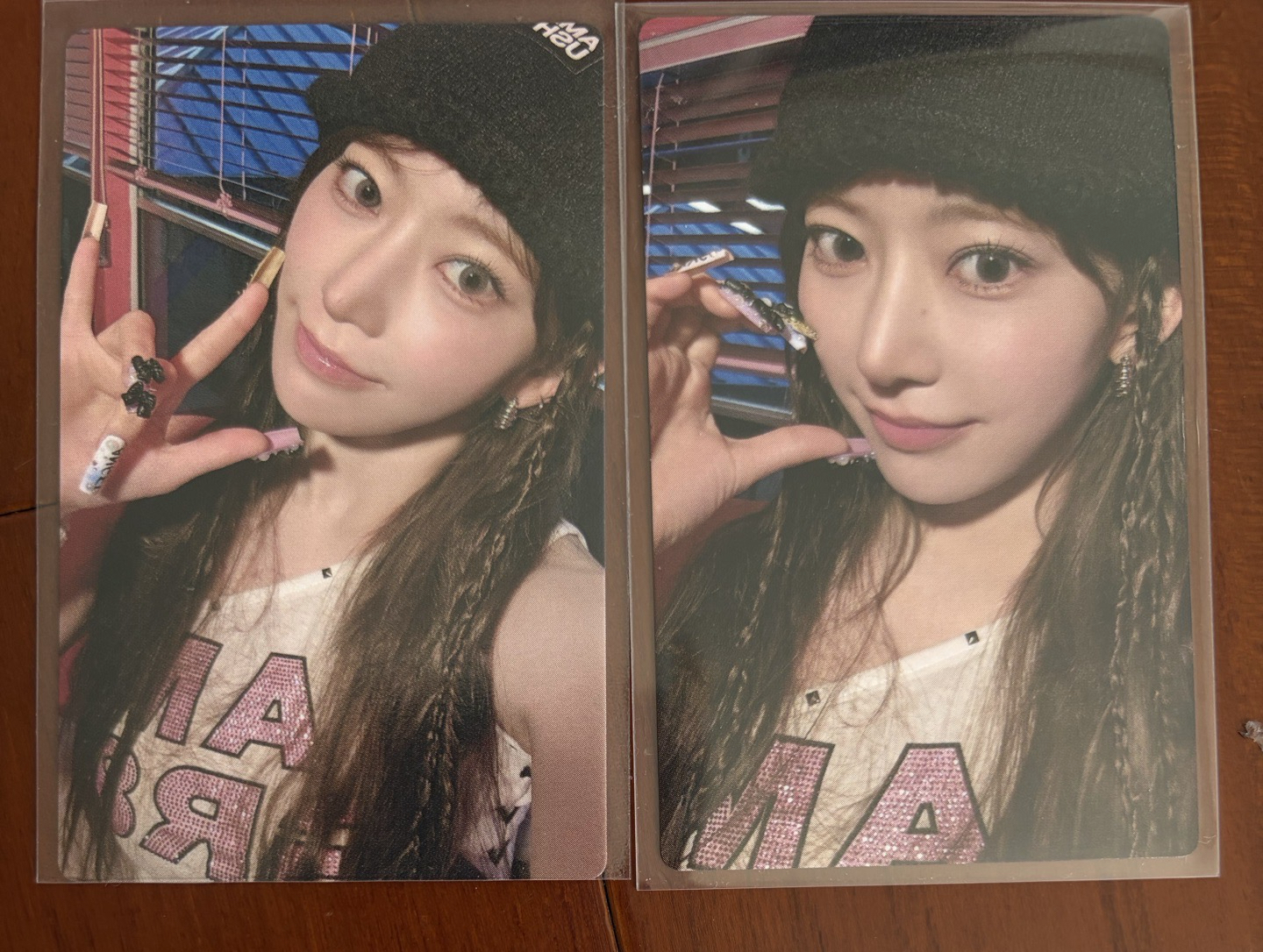 櫻花 DIFFERENT 專輯卡 小卡盤ver.