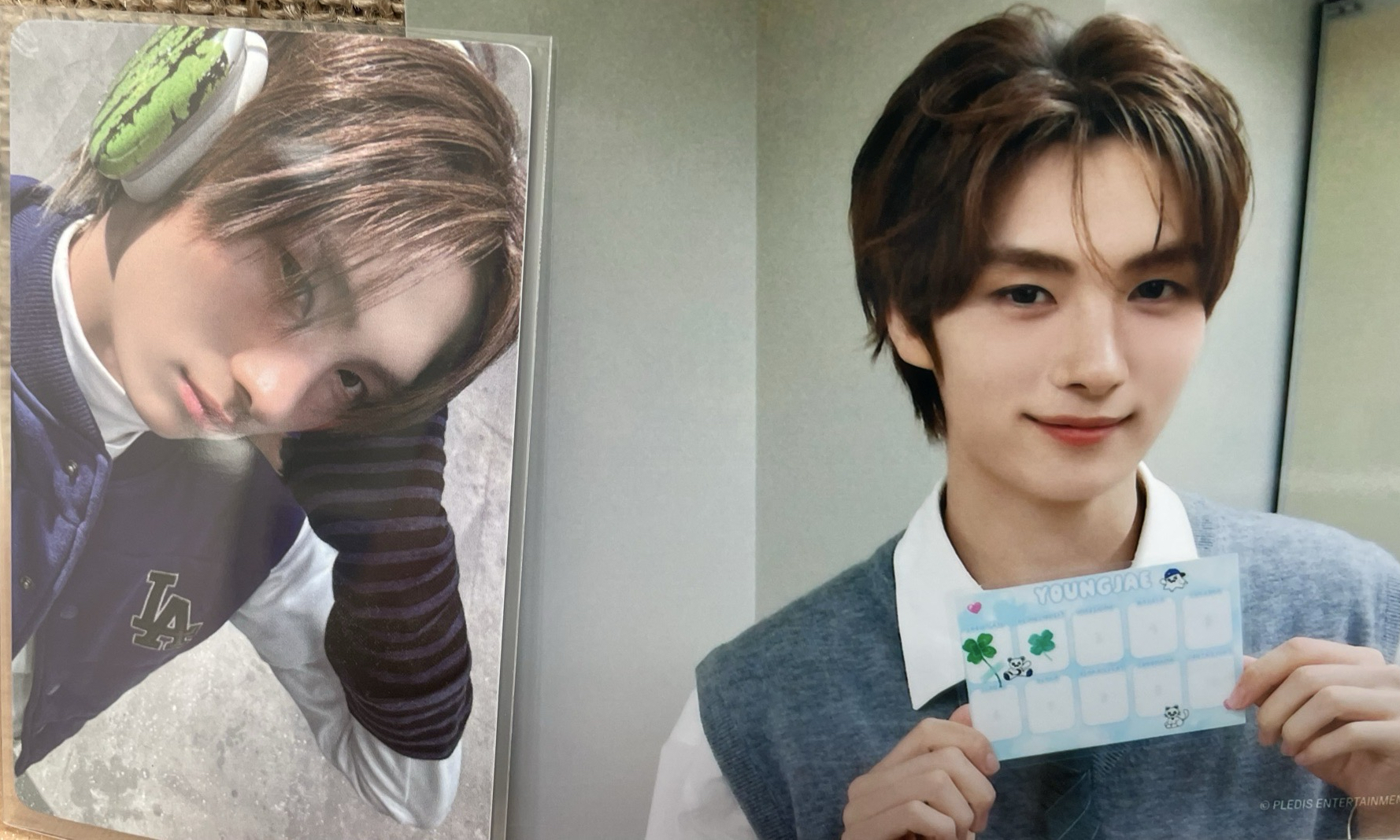 Yzy 全勤卡+FC明信片