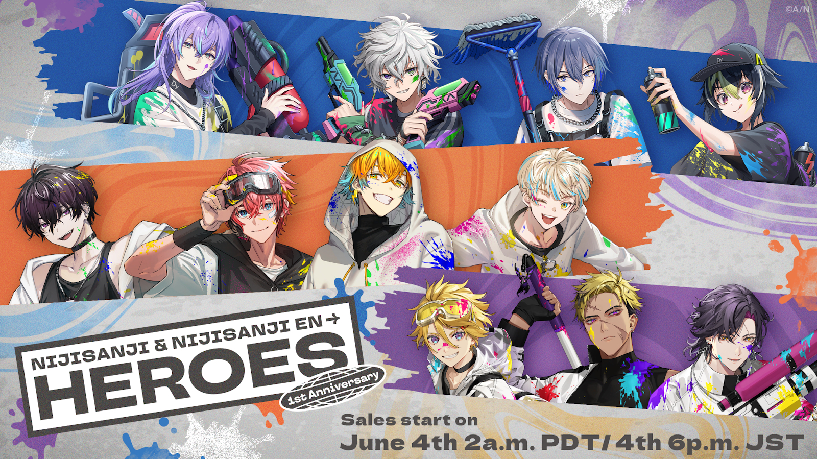 NIJISANJI ＆ NIJISANJI EN HEROES 1st Anniversary