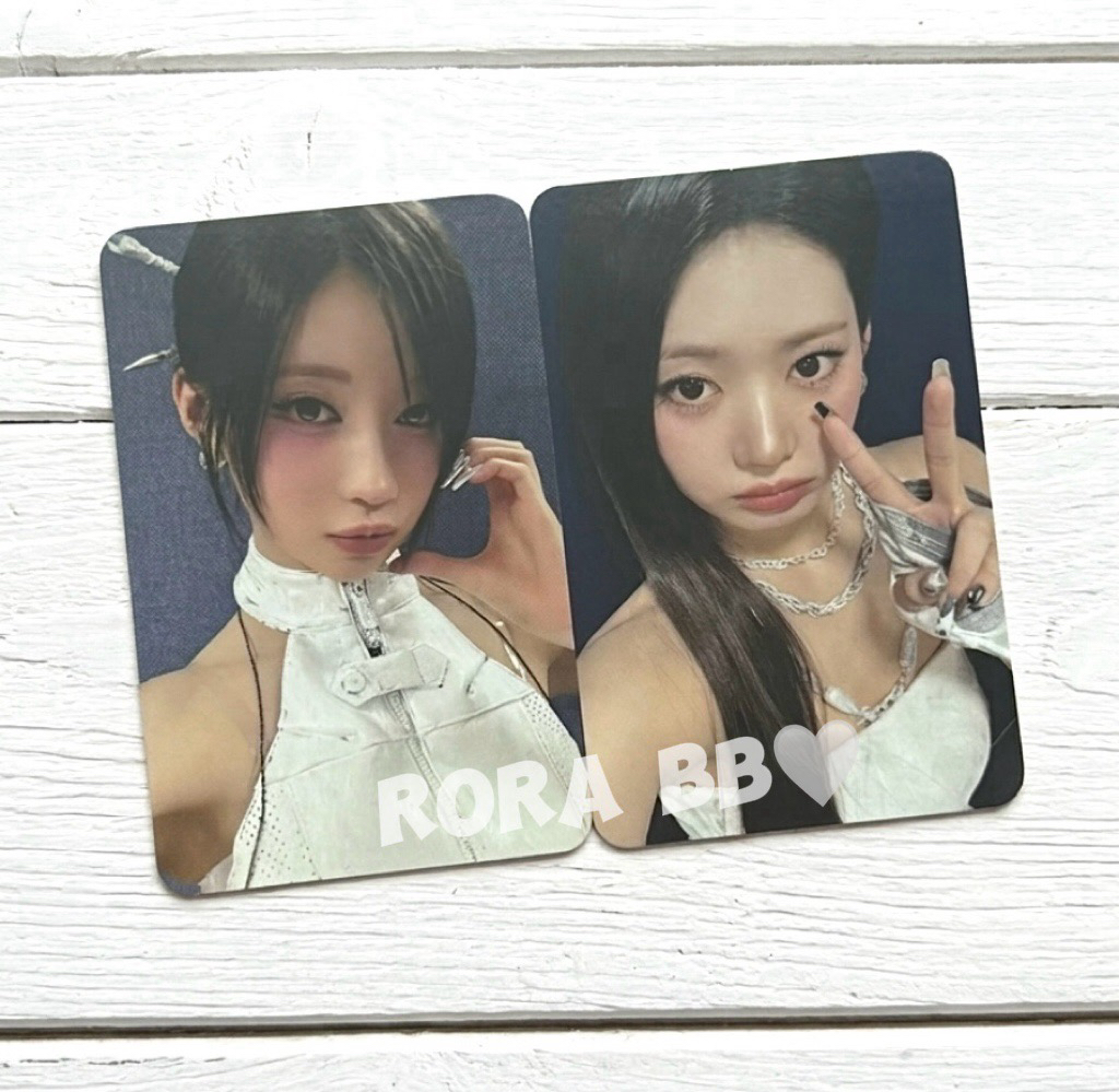 🩵BABYMONSTER ASA RORA 仁寺洞線下留言任務卡