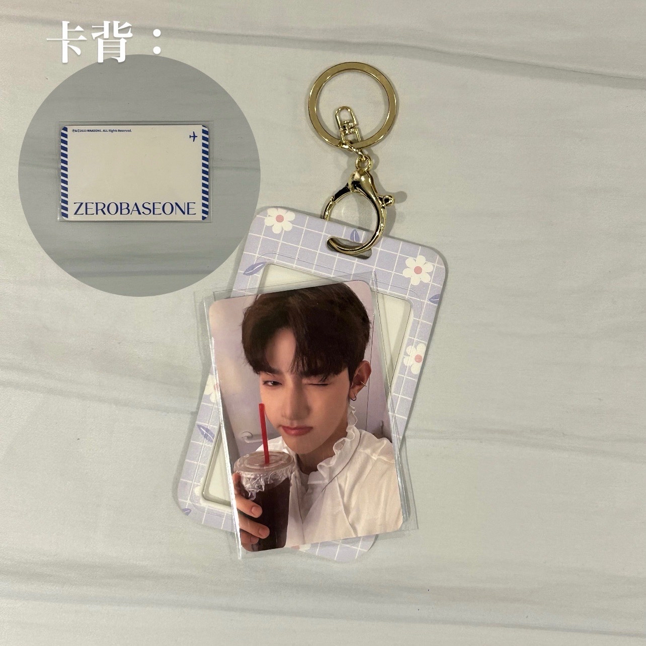 ZEROBASEONE 迷一快閃護照套卡 章昊