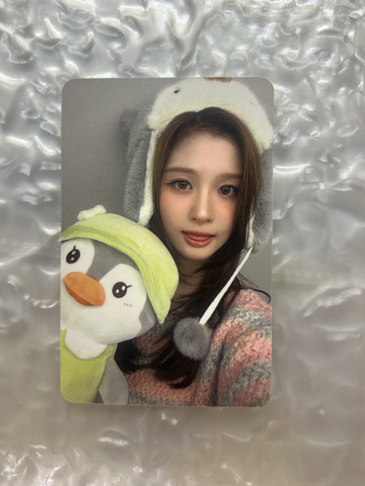 NMIXX 企鵝吐舌薛🐧😛 手繪卡背