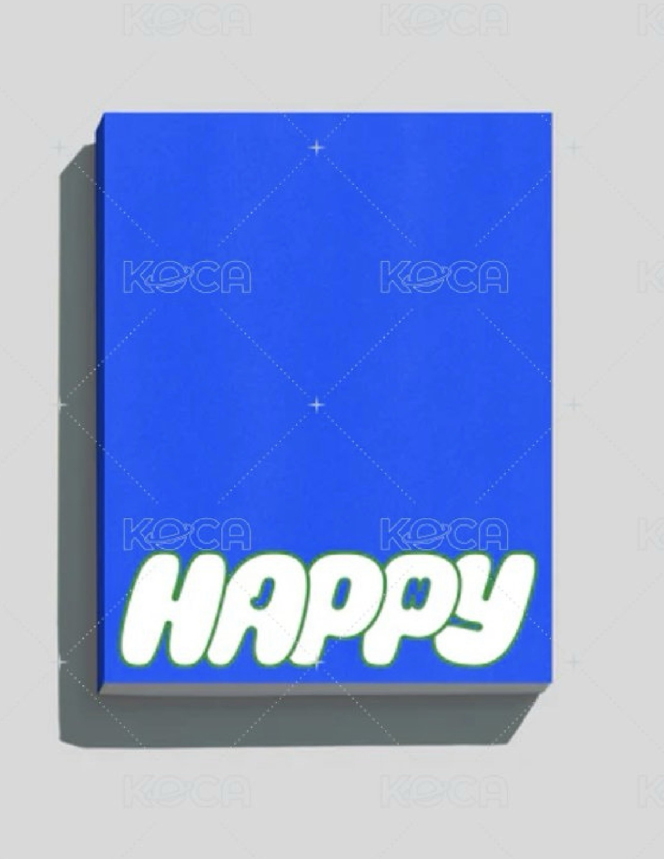 BTS Jin 金碩珍 Happy專輯3版（空專)