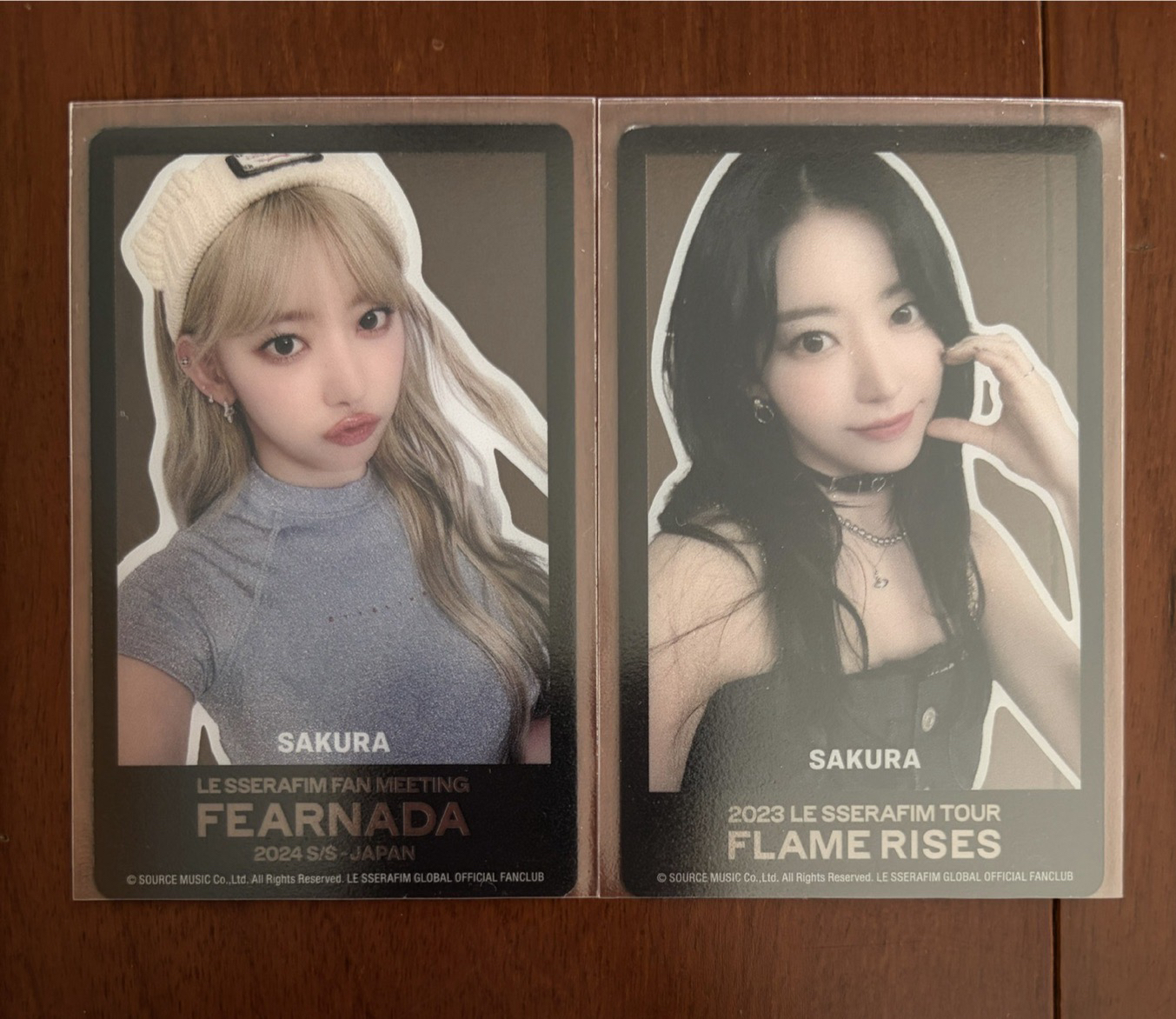 櫻花 24‘fm 23‘亞巡 日本 入場卡 / 場限卡 