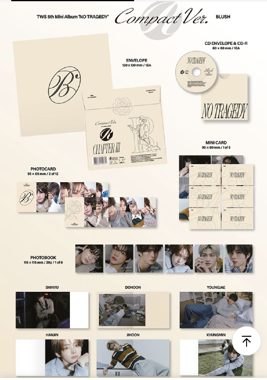 TWS 單封 綁成員 三版本一次畢業