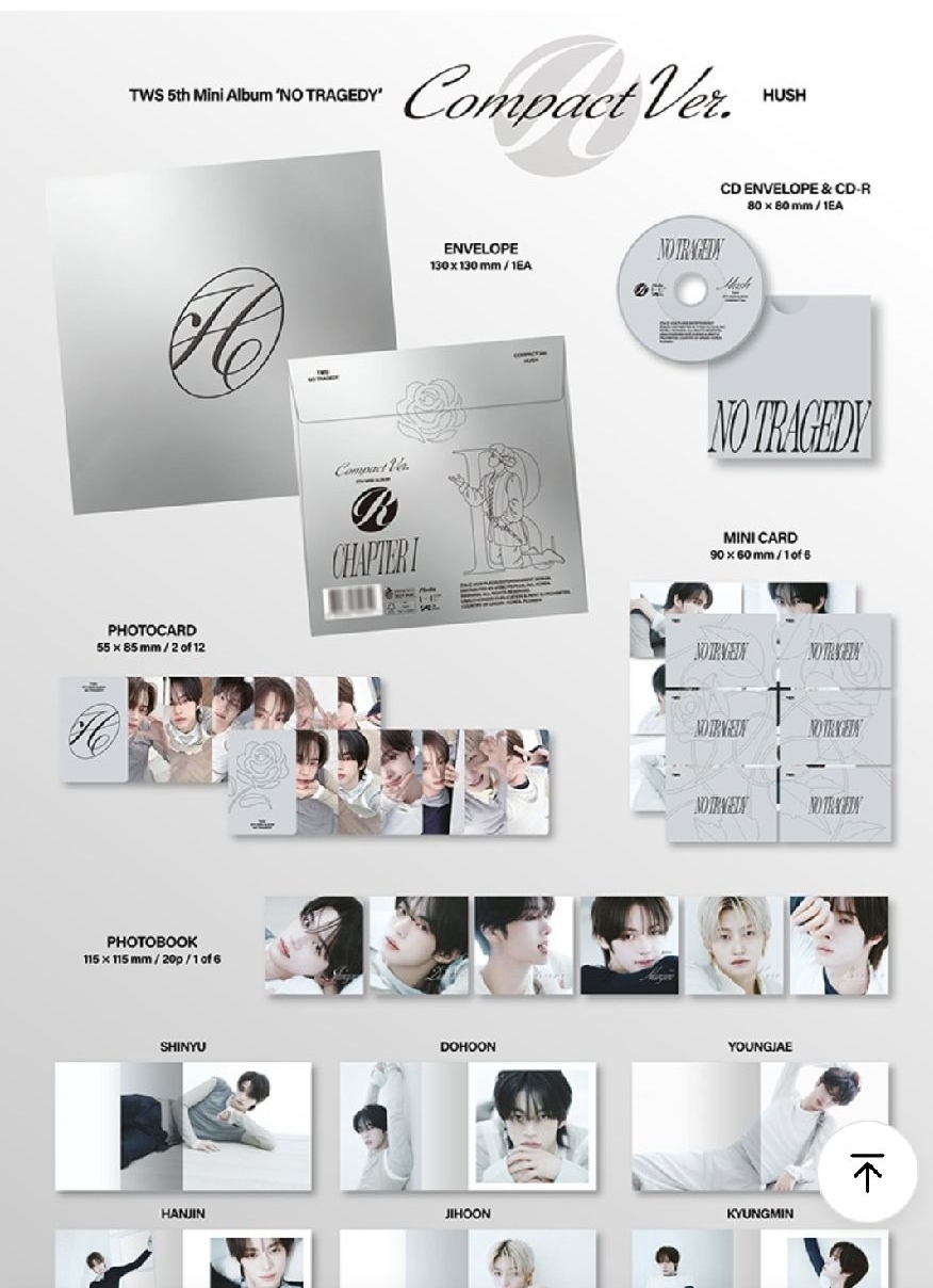 TWS 單封 綁成員 三版本一次畢業