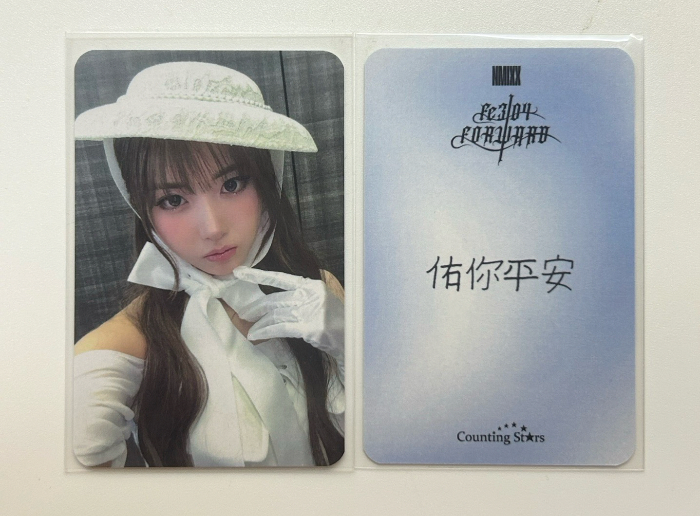 NMIXX 羅馬假日友 中文卡背