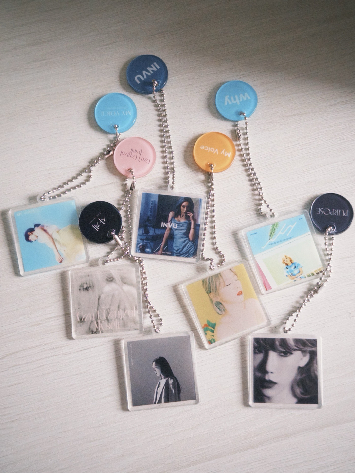 太妍十週年展覽吊飾