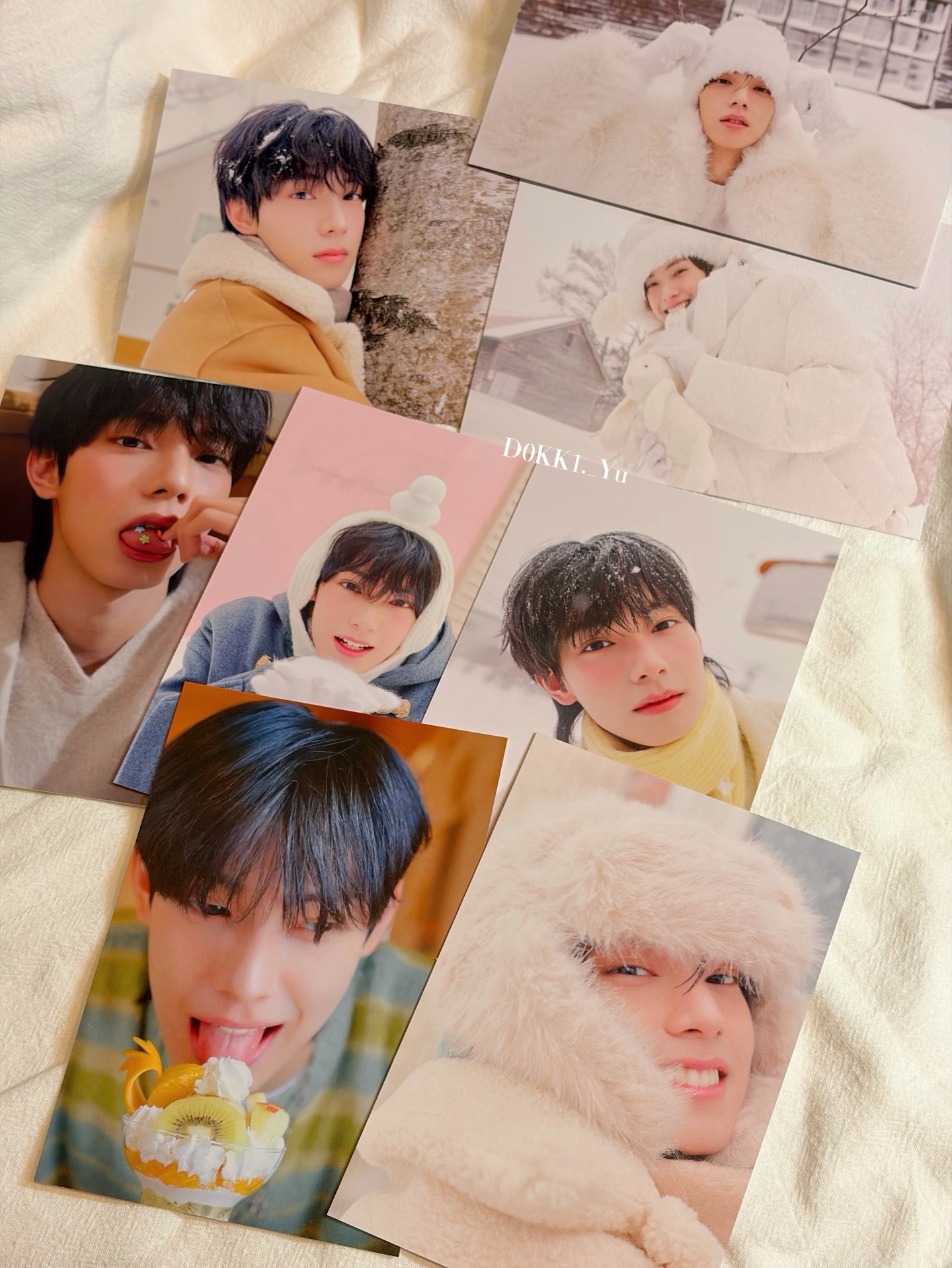 WHITE LETTERS 明信片組 固配