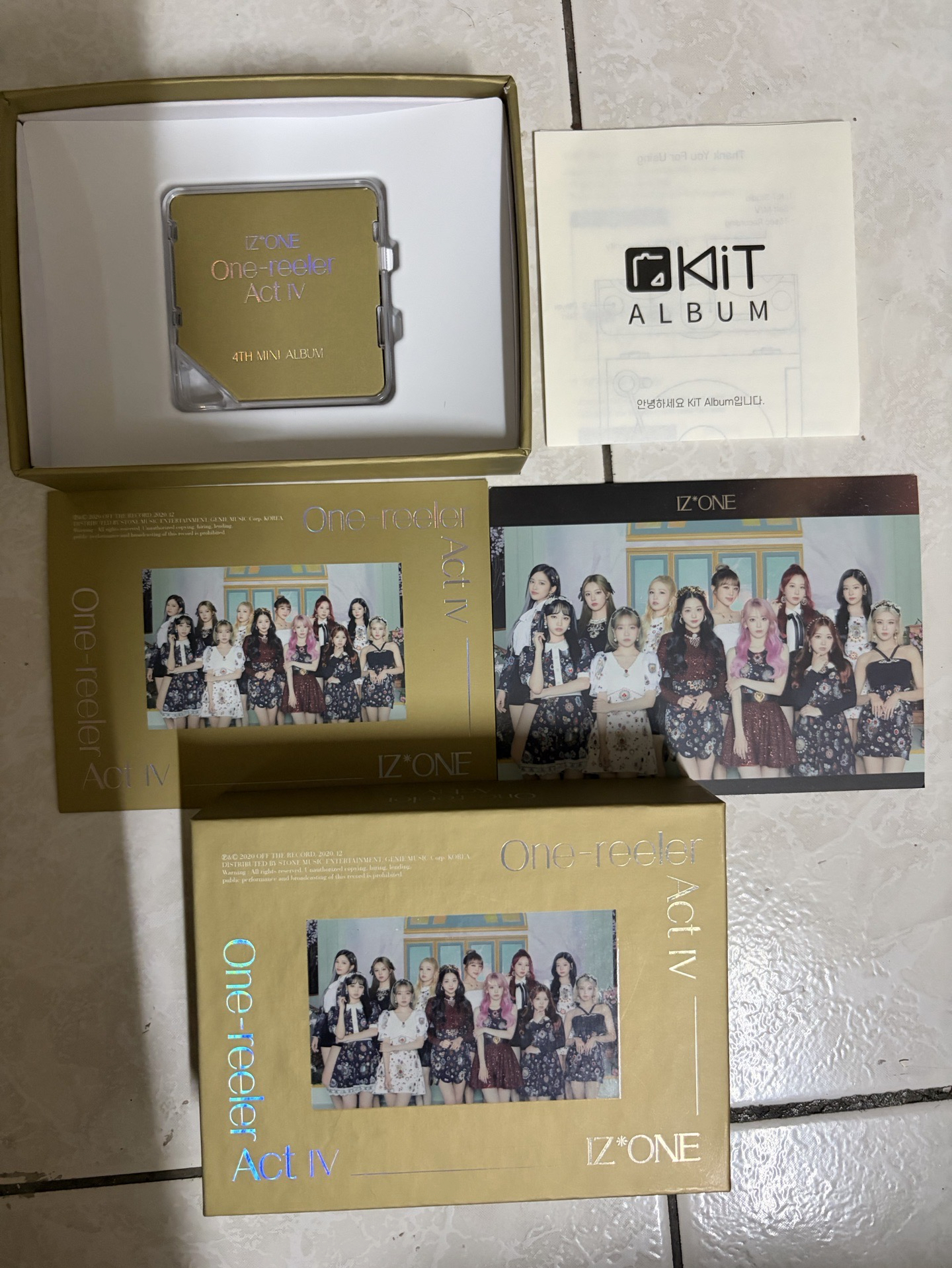 IZ*ONE One-reeler / Act IV kit智能專 