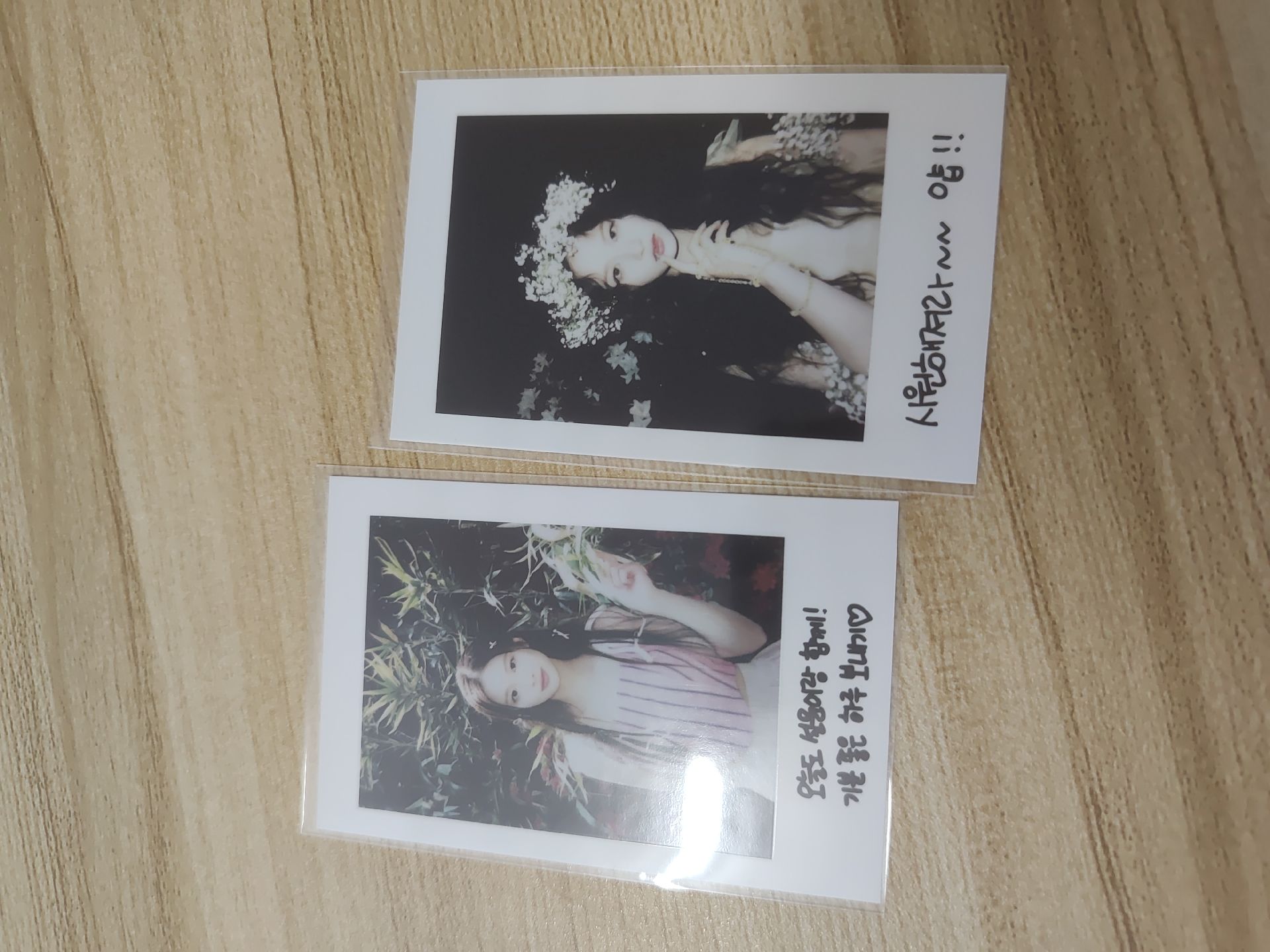 仲夏夜薛拍立得 兩張