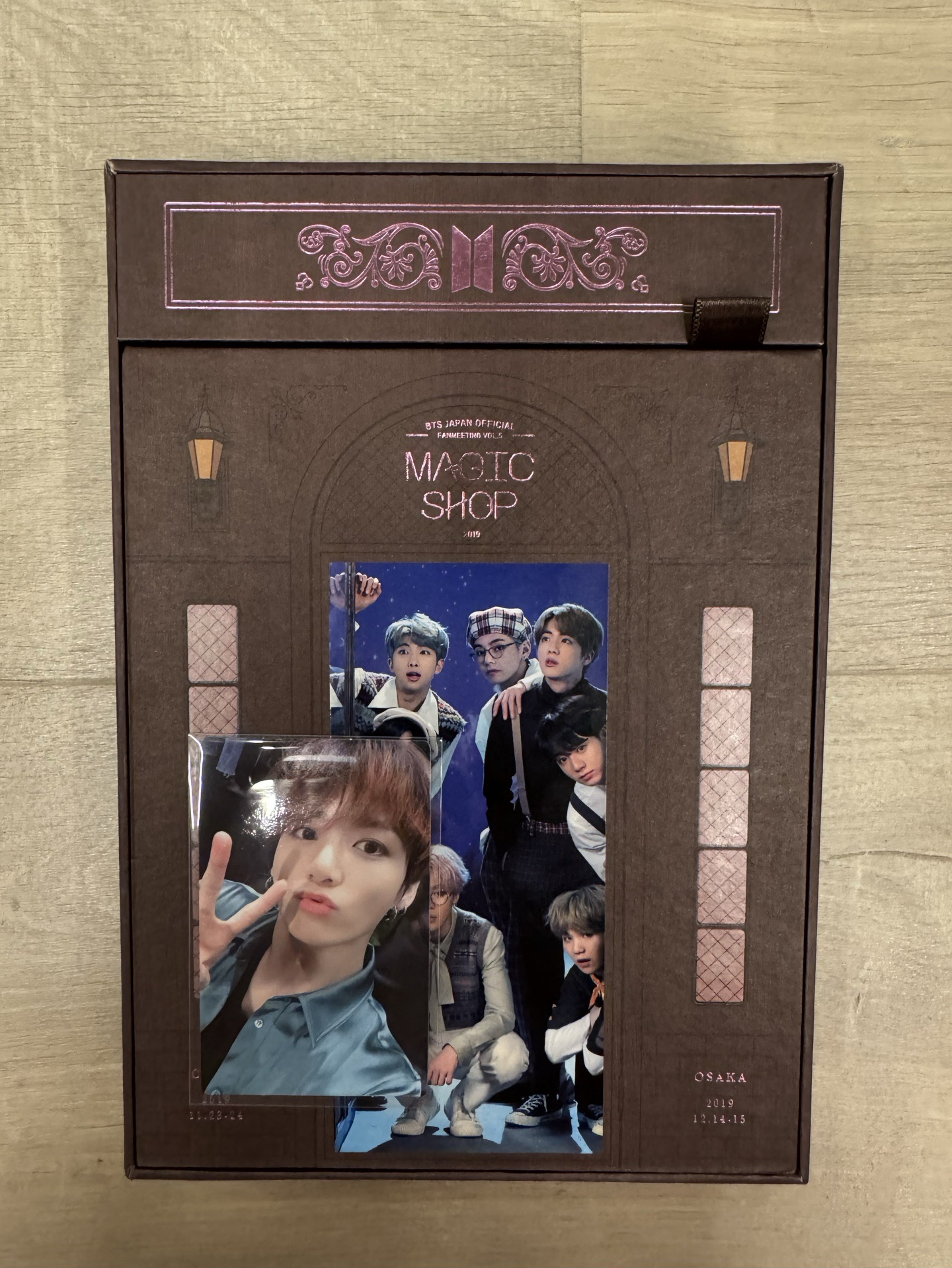 BTS防彈少年團 日本五期DVD 全專 田柾國 小卡 日五國