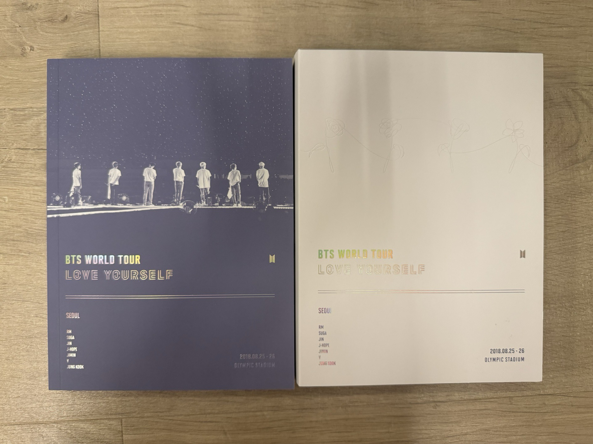 BTS 防彈少年團 LYS 首爾 DVD Jin 海報 小卡